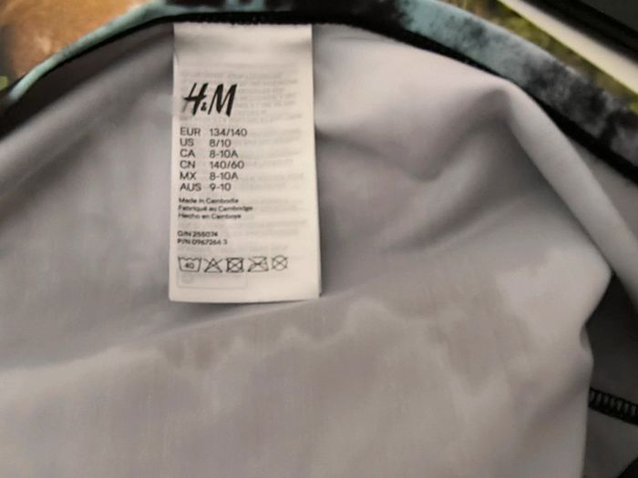 Maillot de bain 2 pièces fille 8 ans / H&M - photo numéro 3