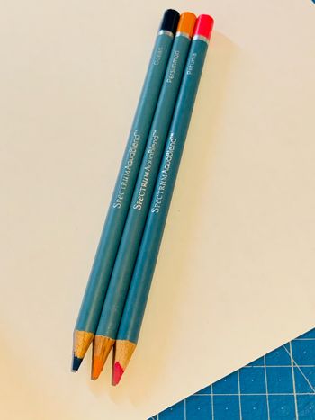Lot 3 crayons Aquablend Spectrum Noir