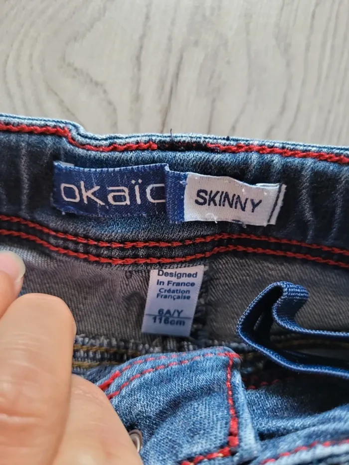 Jeans skinny 6 ans - photo numéro 3