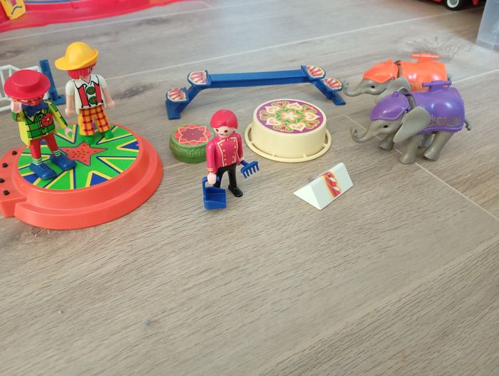 Cirque Playmobil clowns et éléphants - photo numéro 2
