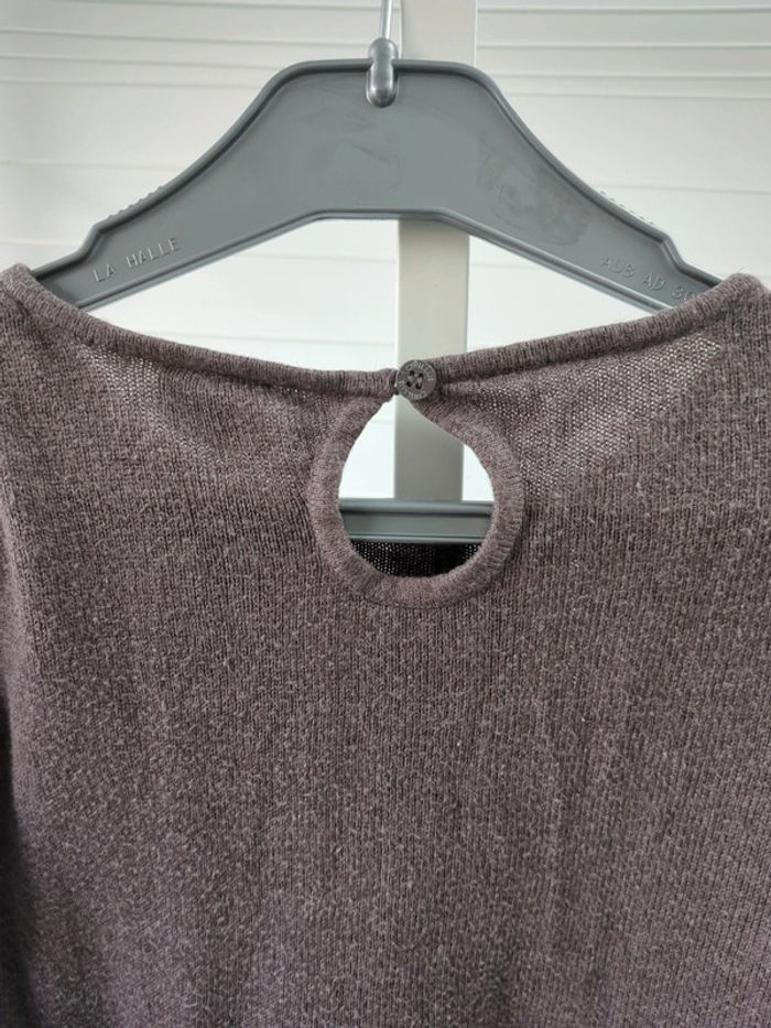 Robe marron manches longues Cyrillus 6 ans - photo numéro 3