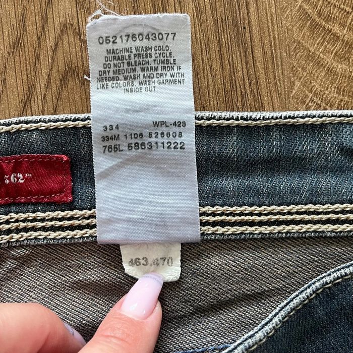 Jean/pantalon bleu Levi's Vintage Straight 562 pour homme, taille W 33 (42 taille française) - photo numéro 7
