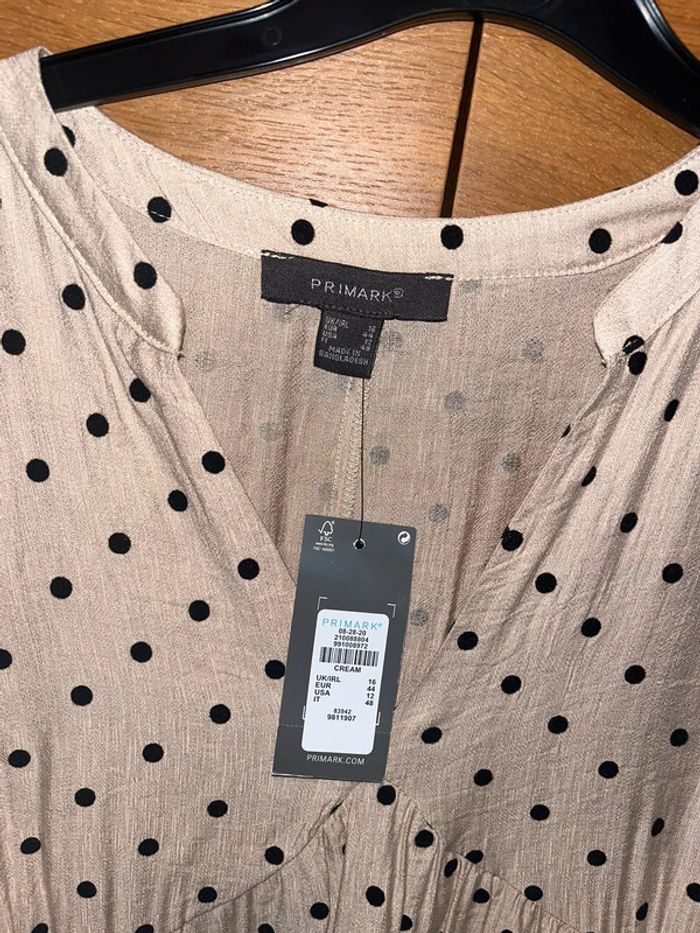 Robe évasée à pois Primark - photo numéro 3