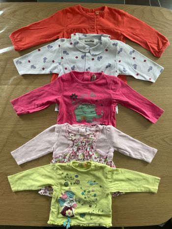 Lot de 5 hauts manches longues