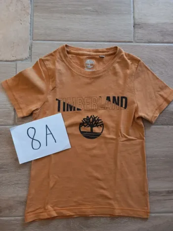 Tee shirt manches courtes garçon 8 ans timberland