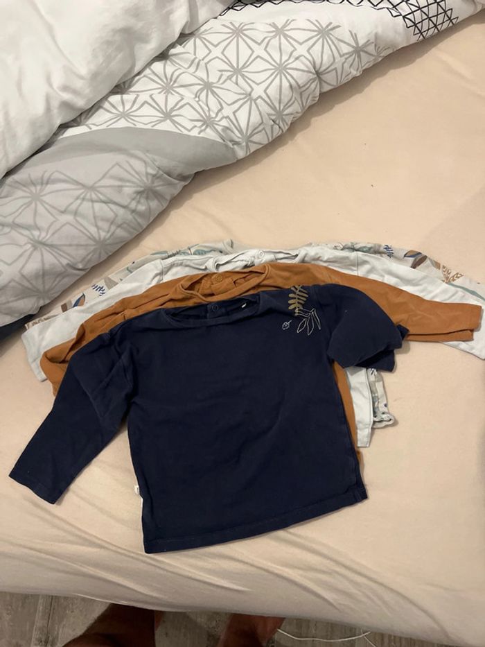 Lot de 4 t-shirt petit béguin