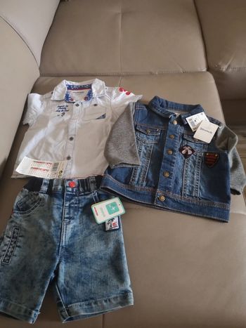 Ensemble 3 pièces 6 mois