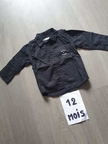 Chemise 12mois garçon