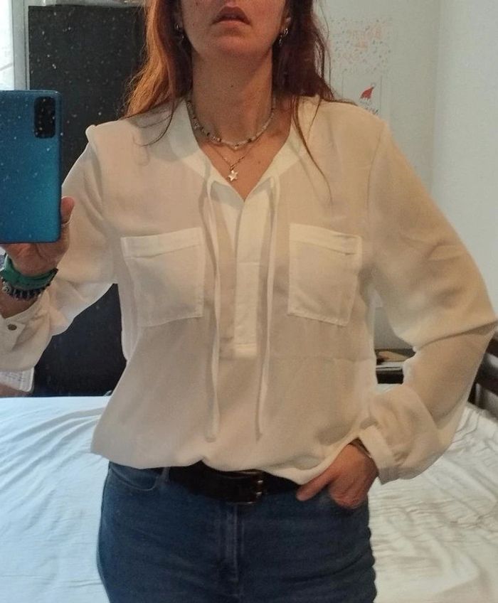 Blouse Best Mountain taille L écrue neuve