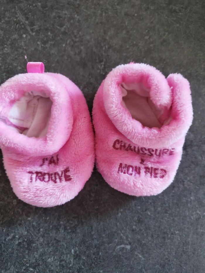 Chaussons roses