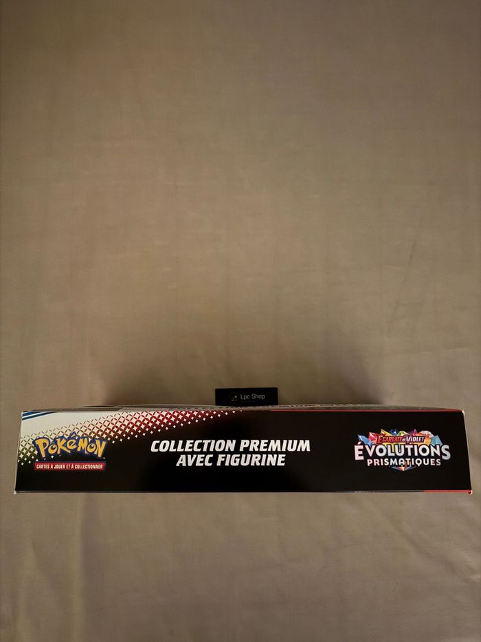 POKÉMON COFFRET PRENIUM AVEC FIGURINE EV8.5 EV PRISMATIQUES - FR - NEUF & SCELLÉ - photo numéro 4