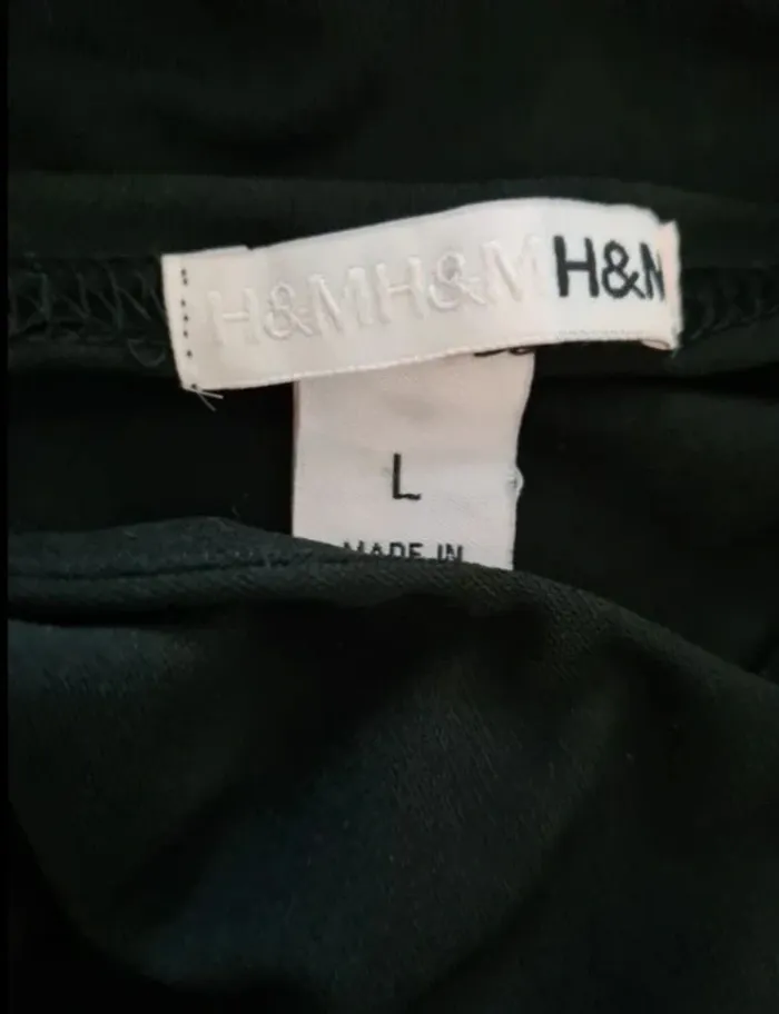 Sublime haut dos nu noir H & M Taille L Neuf - photo numéro 5
