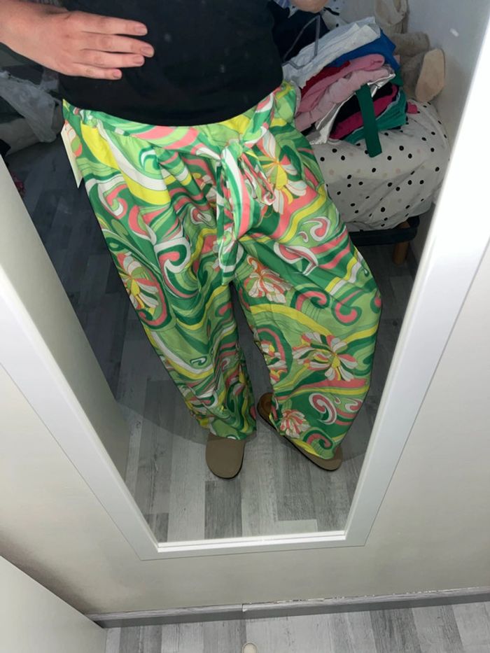 Pantalon large, fluide - photo numéro 2