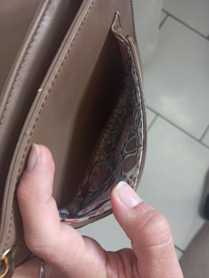Petit sac bandoulière marron - photo numéro 3