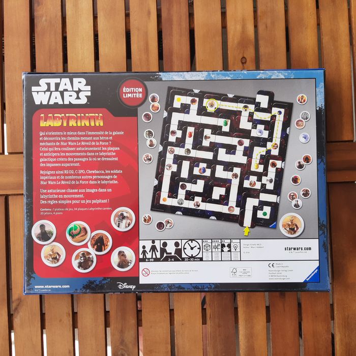 Star Wars Labyrinth Ravensburger – Neuf sous blister - photo numéro 4