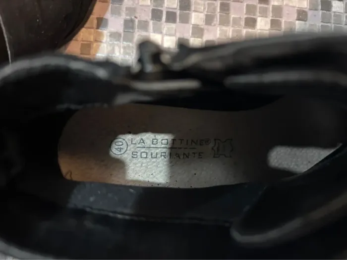 Bottine noir taille 40 La bottine souriante en très bon état - photo numéro 4