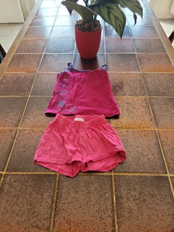 Lot short et débardeur