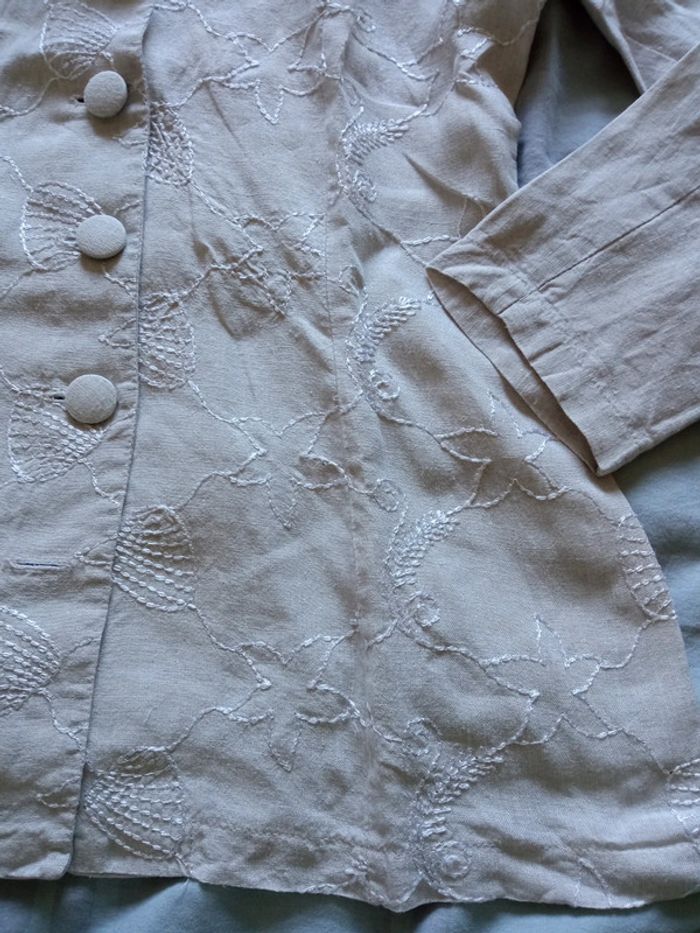 Veste en lin T3 faust - photo numéro 2