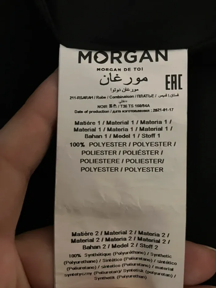 Robe noire Morgan / 211-Rsarah T36 - photo numéro 4