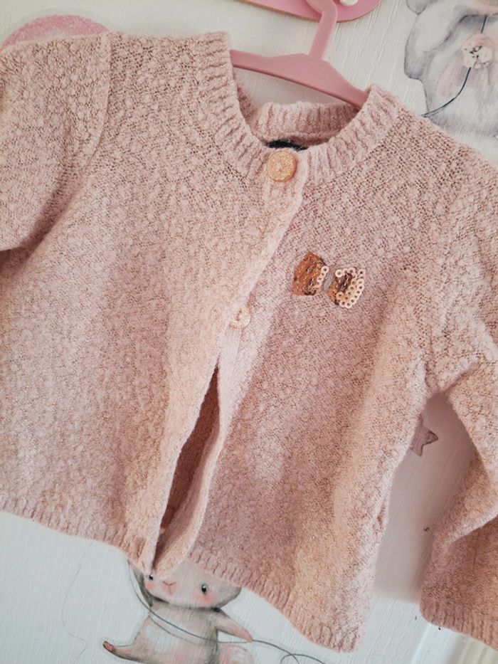 🌸 gilet bébé fille 3 mois - photo numéro 2