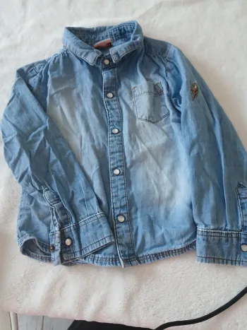 Chemise en jeans