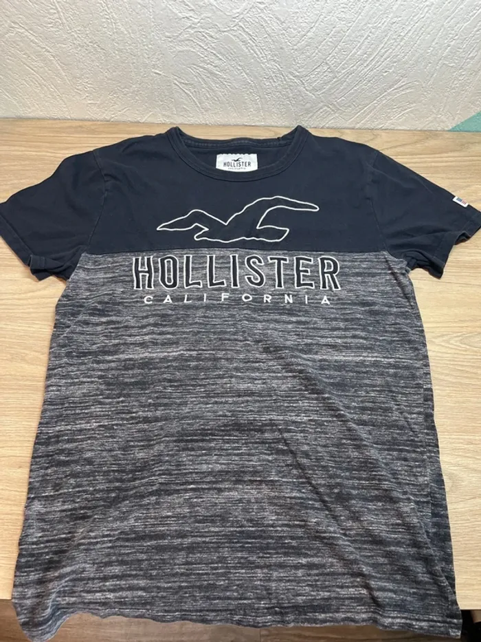 T-shirt Hollister - couleur noir - taille S - photo numéro 3