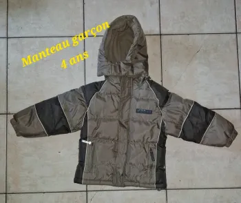 Manteau garçon 4 ans