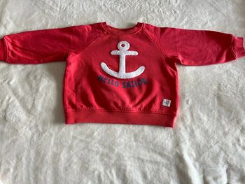 Pull léger marin taille 23M