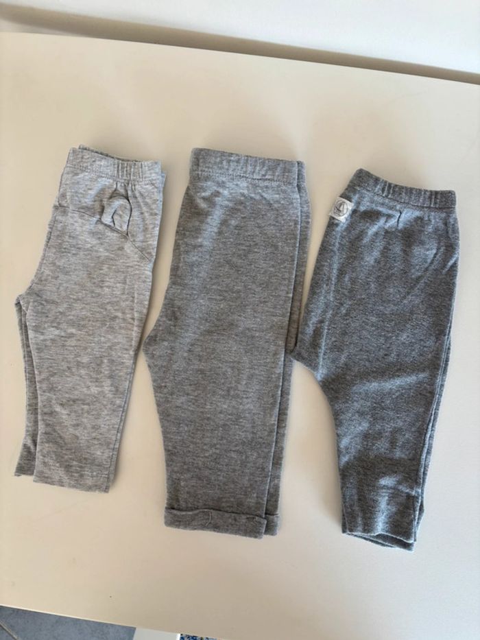 Lot de 3 leggings garçon 3M