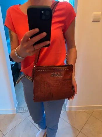 Sac fantaisie Anneke rouge