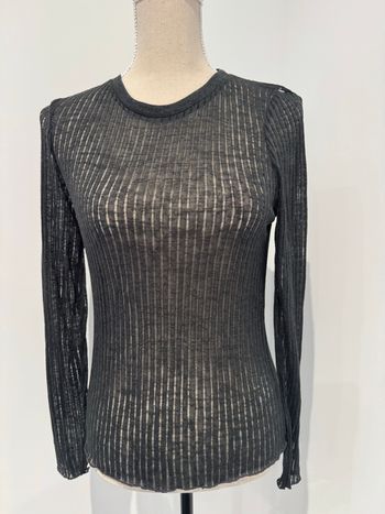 👚haut manche long transparent - Pimkie- taille L - neuf avec étiquette