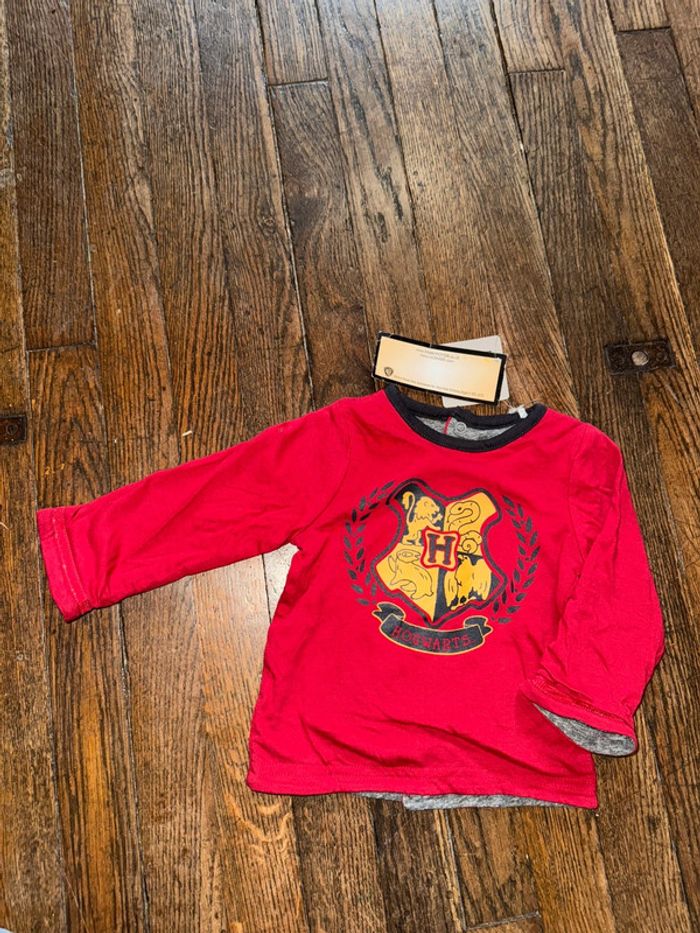 T-shirt épais réversible Harry Potter Neuf  3 mois