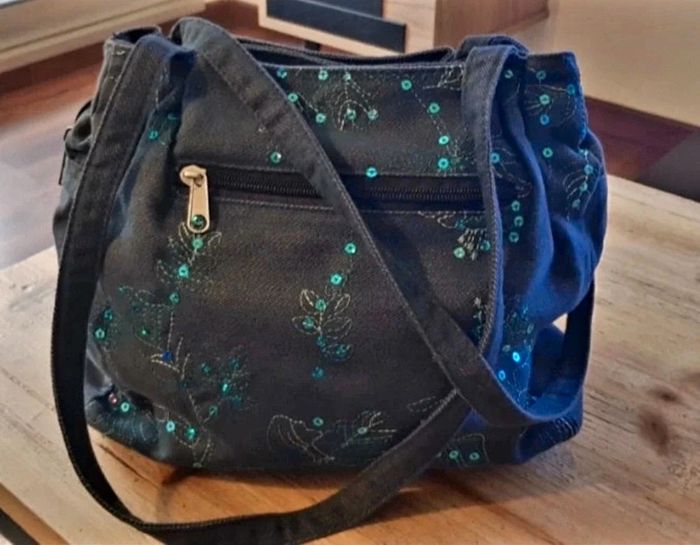 Sac à main denim - photo numéro 2