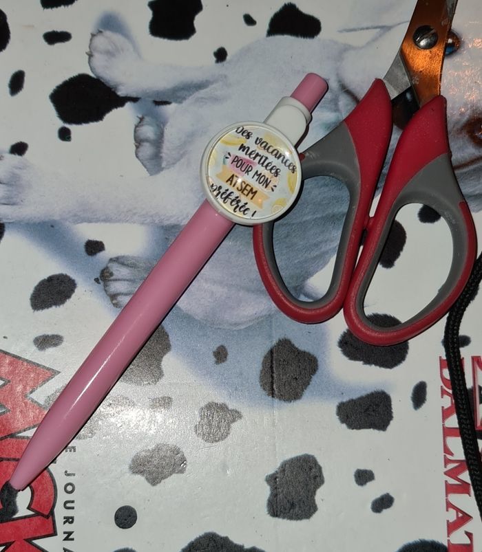 Stylo maître maîtresse nounou atsem aesh - photo numéro 5