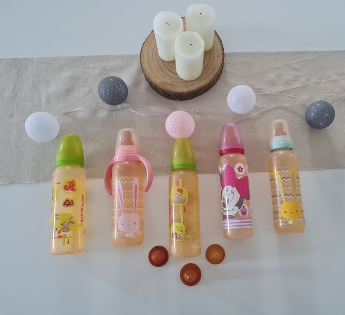 Lot de 5 biberons 330 Ml