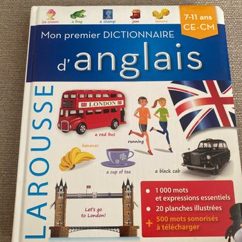 Dictionnaire d’anglais