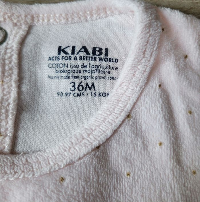 Pyjama velours taille 36 mois - photo numéro 4