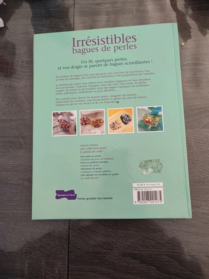 Livre irrésistible bagues de perles - photo numéro 4