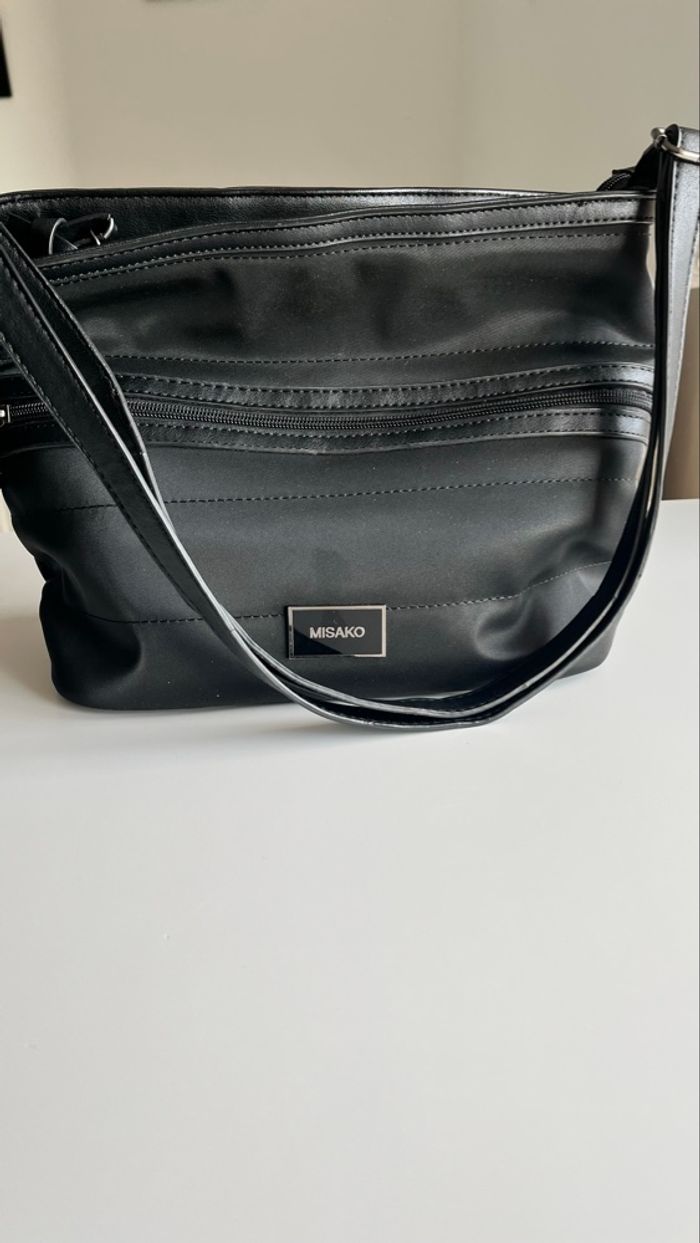 Sac à bandoulière noir - photo numéro 3