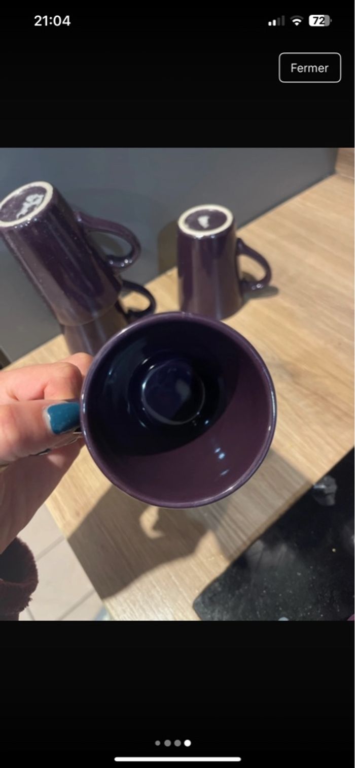 Lot 4 grandes tasses - photo numéro 2