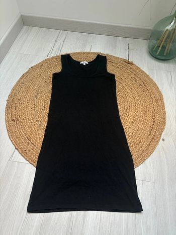 Robe noir en coton