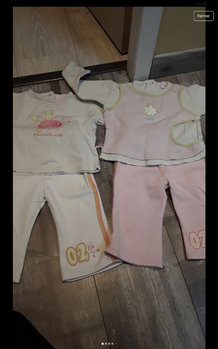 Lots de 2 ensemble sport