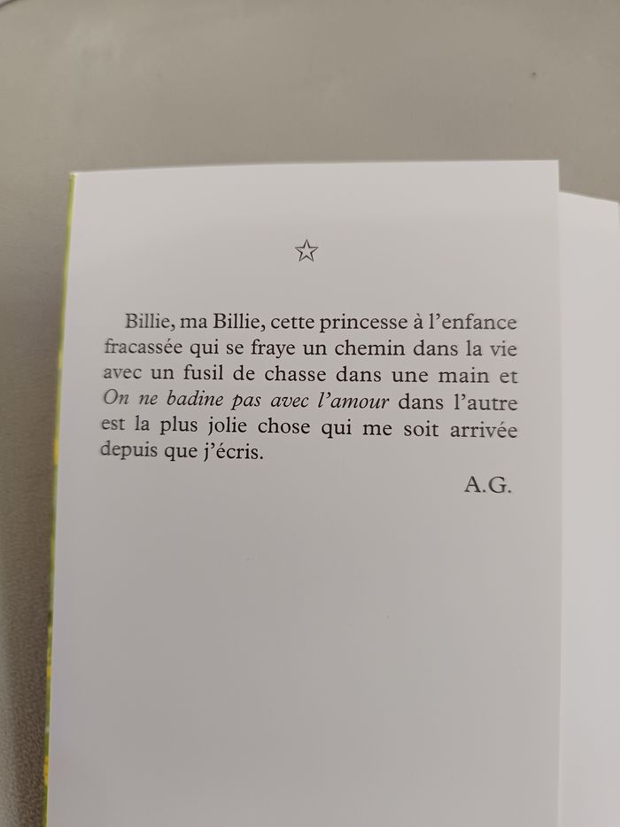 Roman " Billie " - photo numéro 3