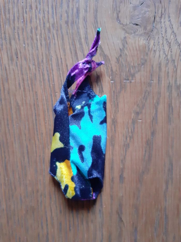 🎀 Maillot de Bain Skipper Barbie tropical vintage 1985 - photo numéro 2