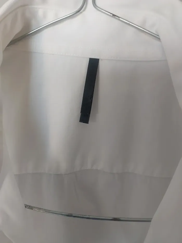 Chemise blanche manches courtes Kariban - photo numéro 2