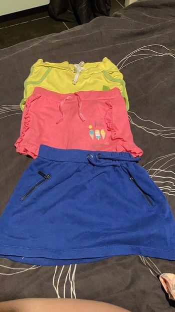 Lot shorts 3 ans