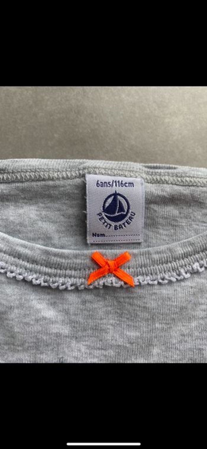 Débardeur Maillot de corps fille 6 ans - photo numéro 2