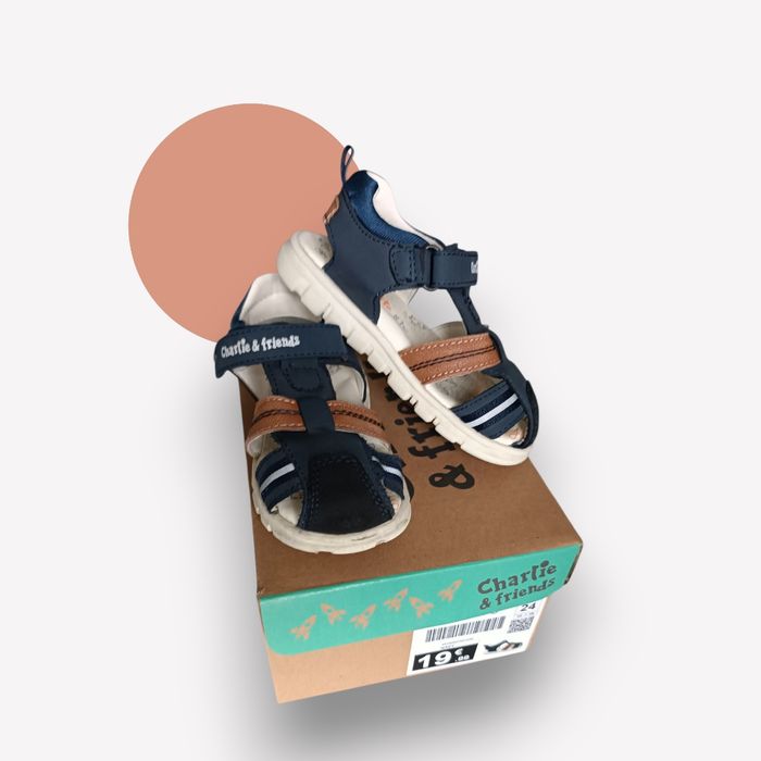 Sandales garçon Charlie & Friends - Pointure 24