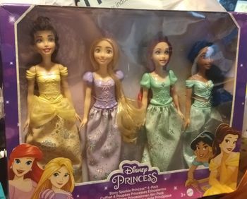 Boîtes lots 4 princesse disney