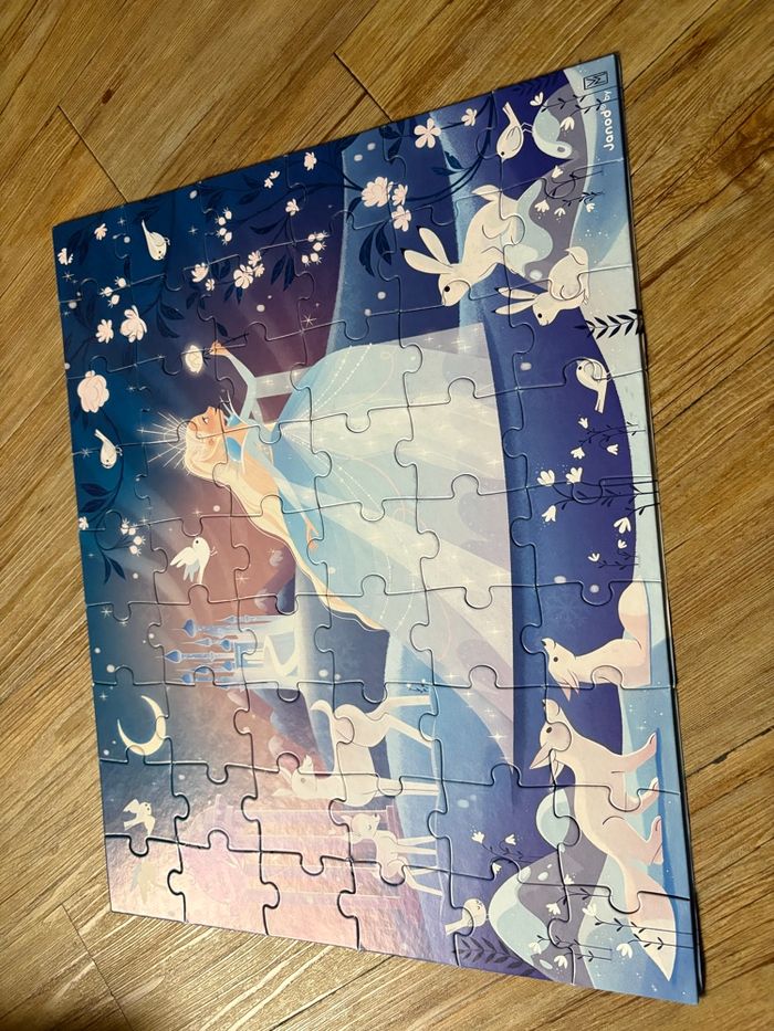 Puzzle féerie des glaces janod